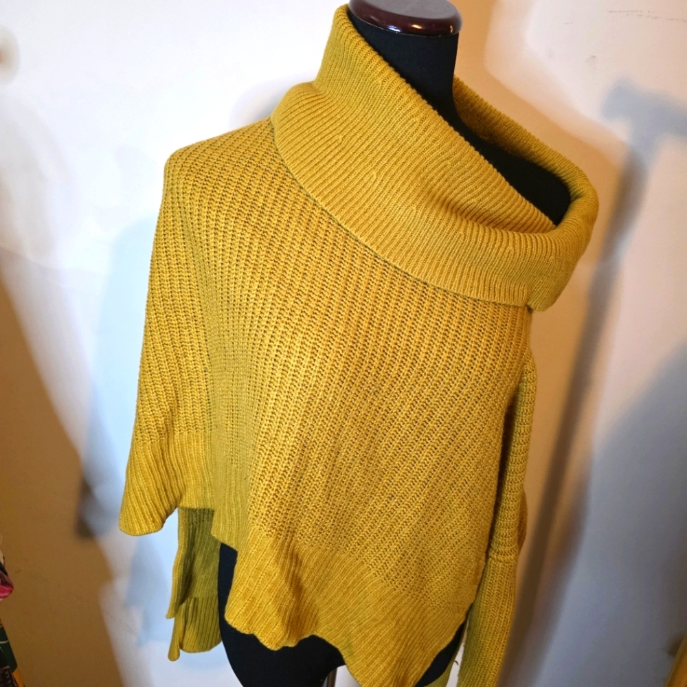 3/$10 Cozy Mustard Yellow Women's Sweater